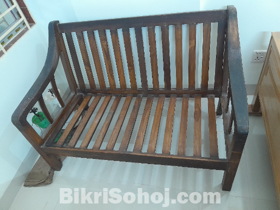 Segun wood sofa